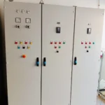 3 armoires de commande station de pompage fabriquées par Panel-Tronix au Maroc