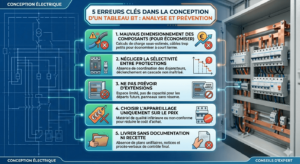 5 Erreurs Courantes dans la Conception d'un Tableau Électrique BT